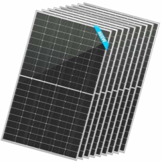 SUNGOLDPOWER 8PCS 460W Bifacial PERC Solar Panels