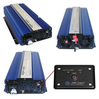 AIMS Power 3000W Pure Sine Power Inverter