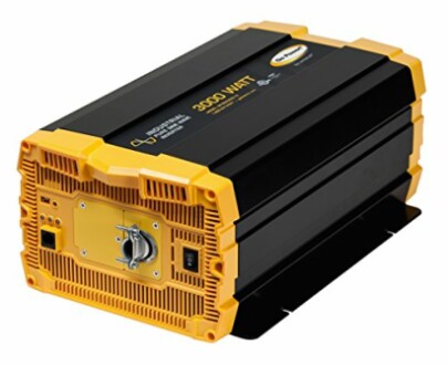 Yellow and black 3000 watt power inverter